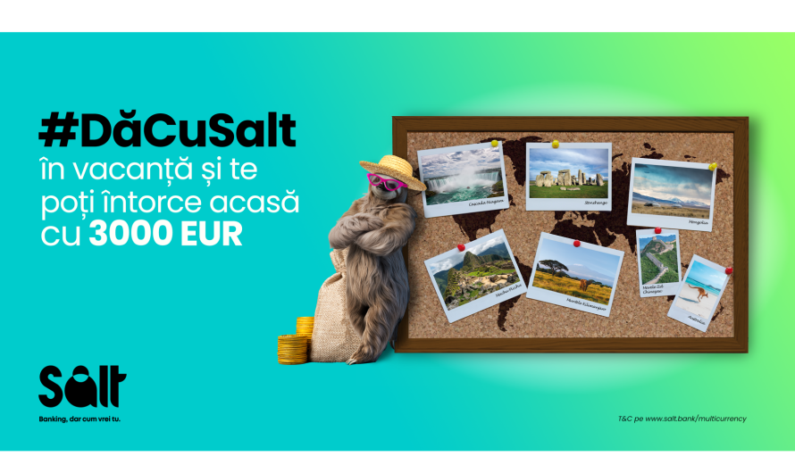 Card Salt Multicurrency cu 17 monede, premii de 3.000 de euro și 5% cashback în Grecia