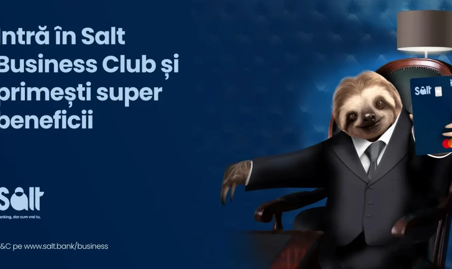 Salt Bank lansează un program dedicat antreprenorilor la început de drum: Salt Business Club
