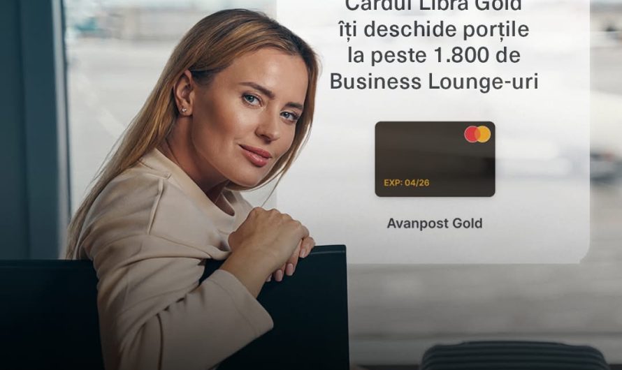 Cardul Gold de la Libra îți oferă acces în peste 1.800 de lounge-uri din 146 de țări