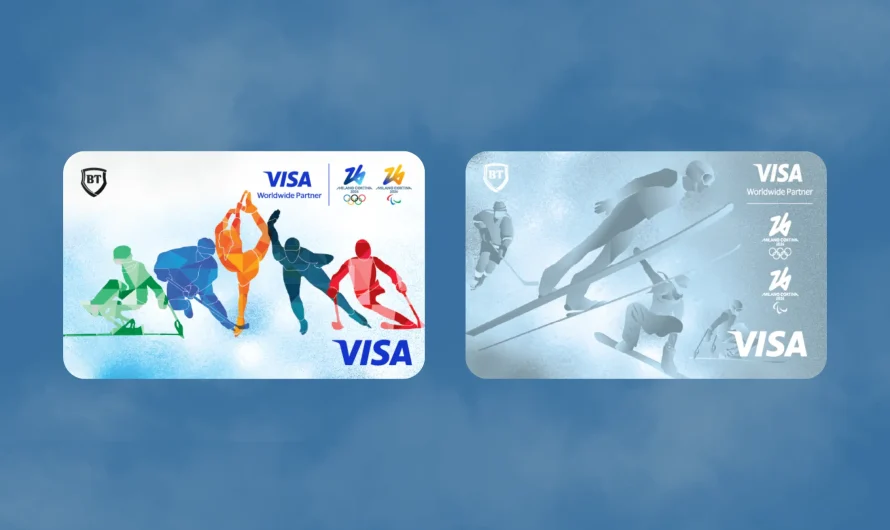 Card digital Visa BT în lei și euro, cu design în ediție limitată, inspirat de Jocurile Olimpice de Iarnă Milano-Cortina 2026