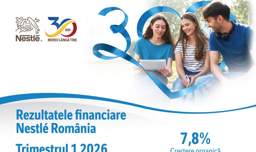 Vânzările Grupului Nestlé pe primele trei luni ale anului 2026: continuarea ritmului de creștere