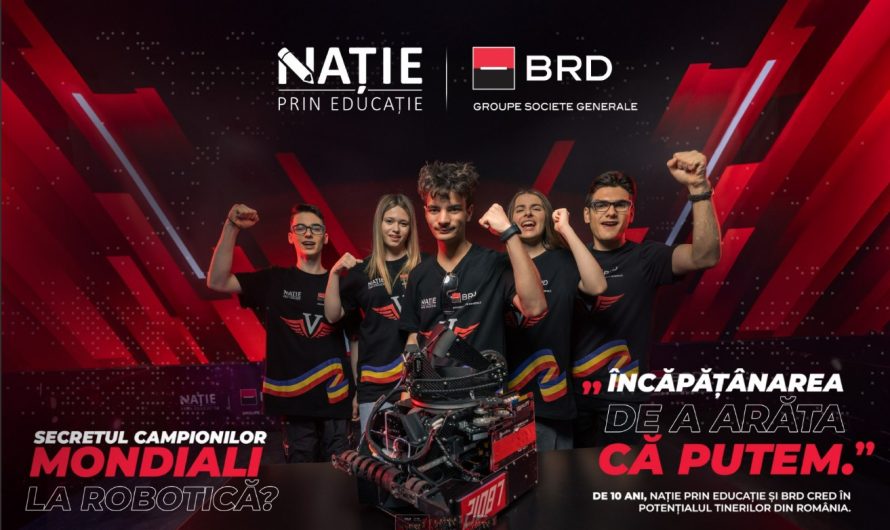 BRD marchează 10 ani de First Tech Challenge România și continuă investițiile în educația aplicată a tinerilor