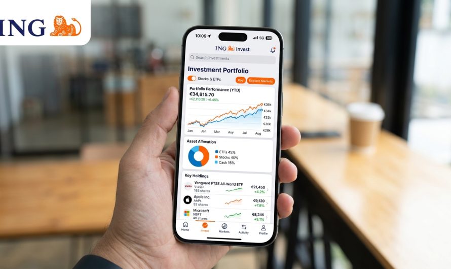 ING intră oficial pe piața de brokeraj: Investiții în acțiuni și ETF-uri direct din Home’Bank, cu 0% comision pentru primii 50.000 de clienți
